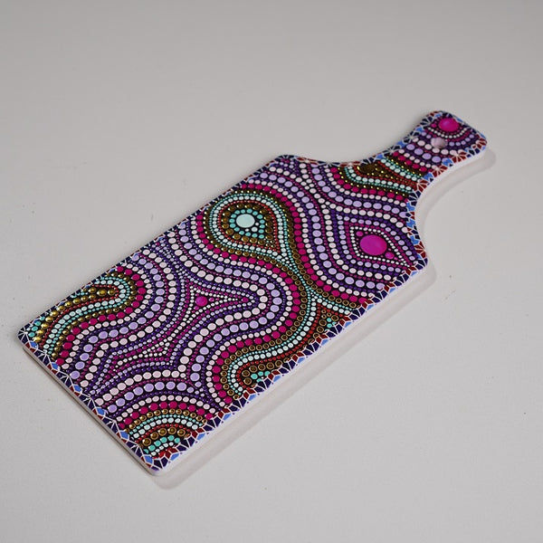 Lattice Bamboo coaster