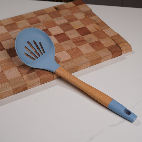 Slotted Silicone Spoon