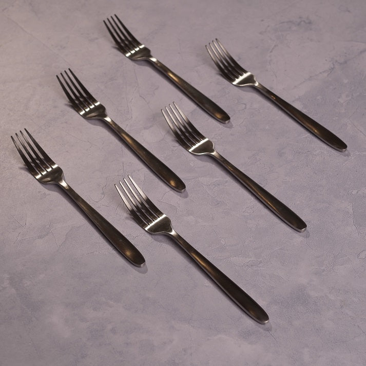 Big Silver Forks (Set of 6)