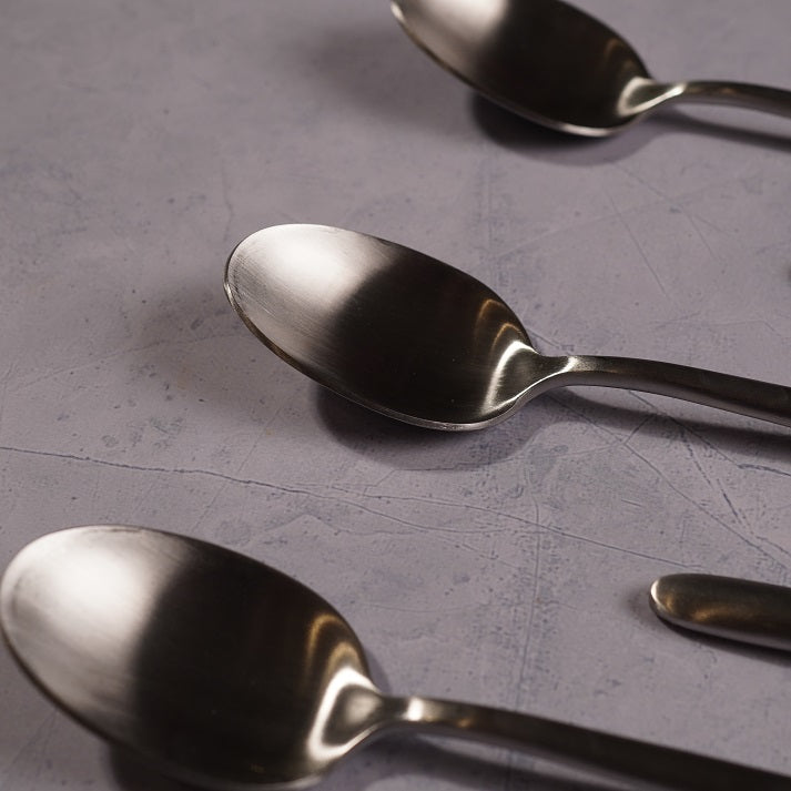 Big Silver Spoons (Set of 6)