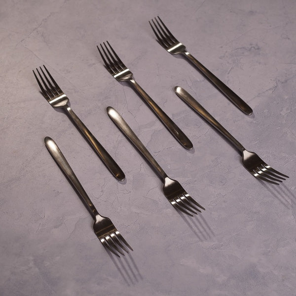Small Silver Forks (Set of 6)