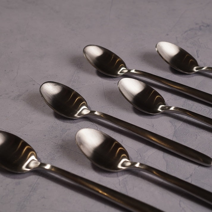 Small Silver Spoons (Set of 6)