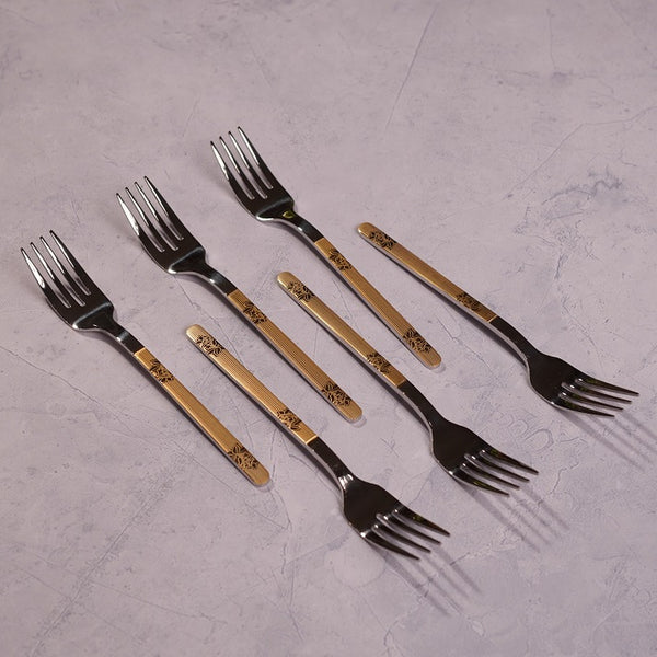 Big Gold Forks (Set of 6)