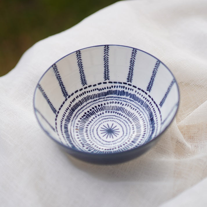 Indigo Bloom Bowl
