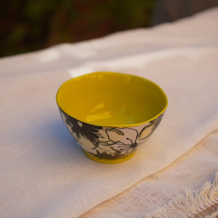Floral Porcelain Bowl