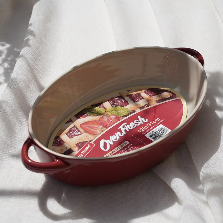 Ruby Oval Server Casserole