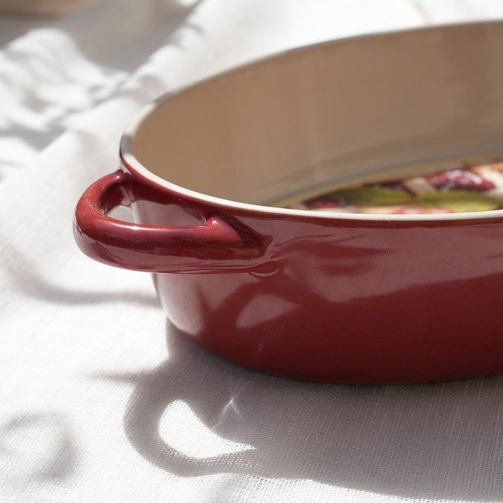 Ruby Oval Server Casserole