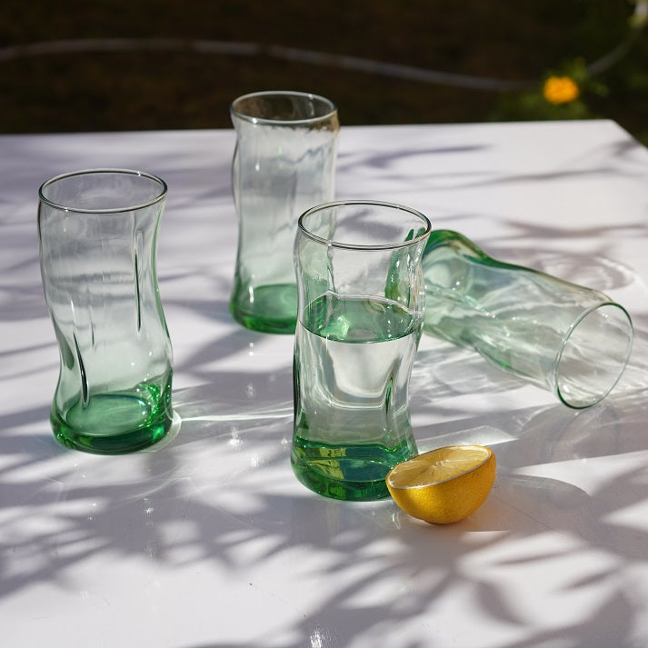 Forest Curve Glass Set (4 Pieces)