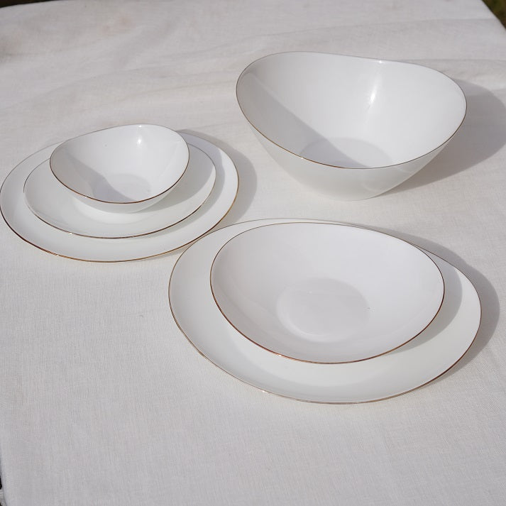 Minimal Luxe Dinner Set (27 pieces)