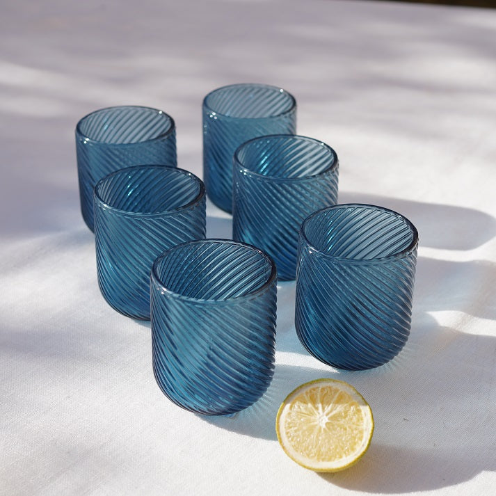 Stripe Glass Set (6 Pieces)