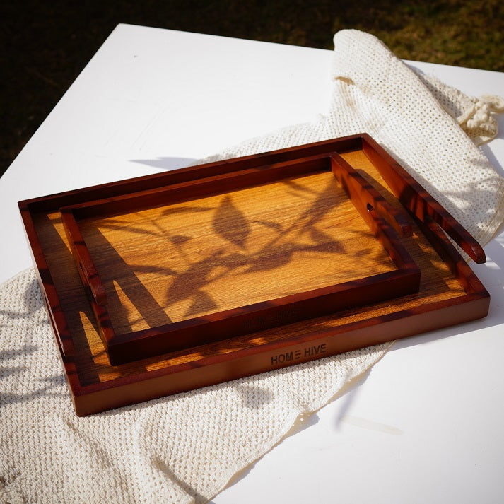 Nature Edge Tray (2 Pieces)