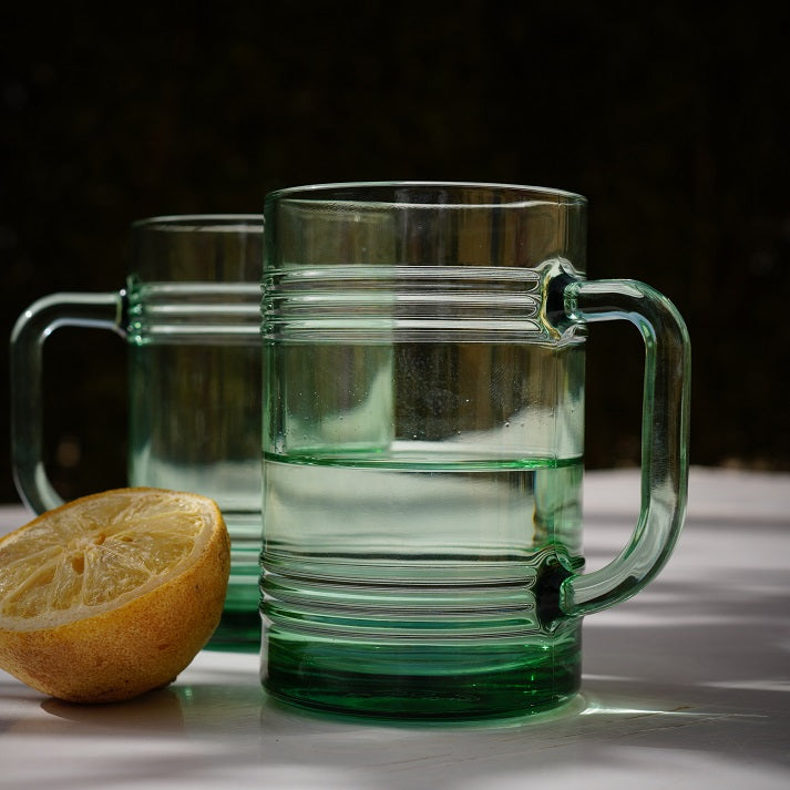 RidgeLine Glass Mugs (2 pieces)