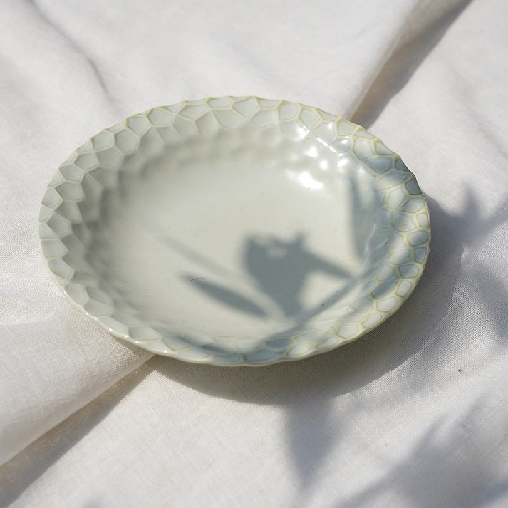 Green Texture Deep Plate