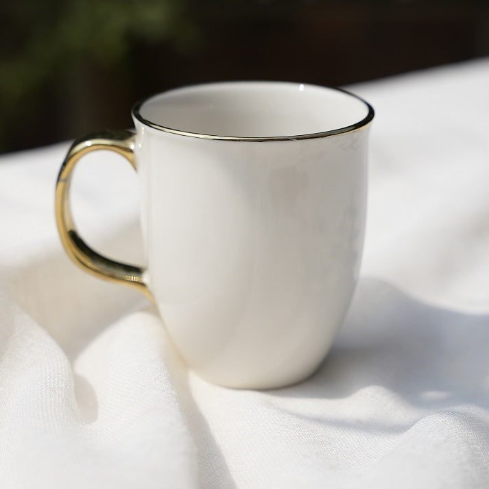Golden Edge Mug