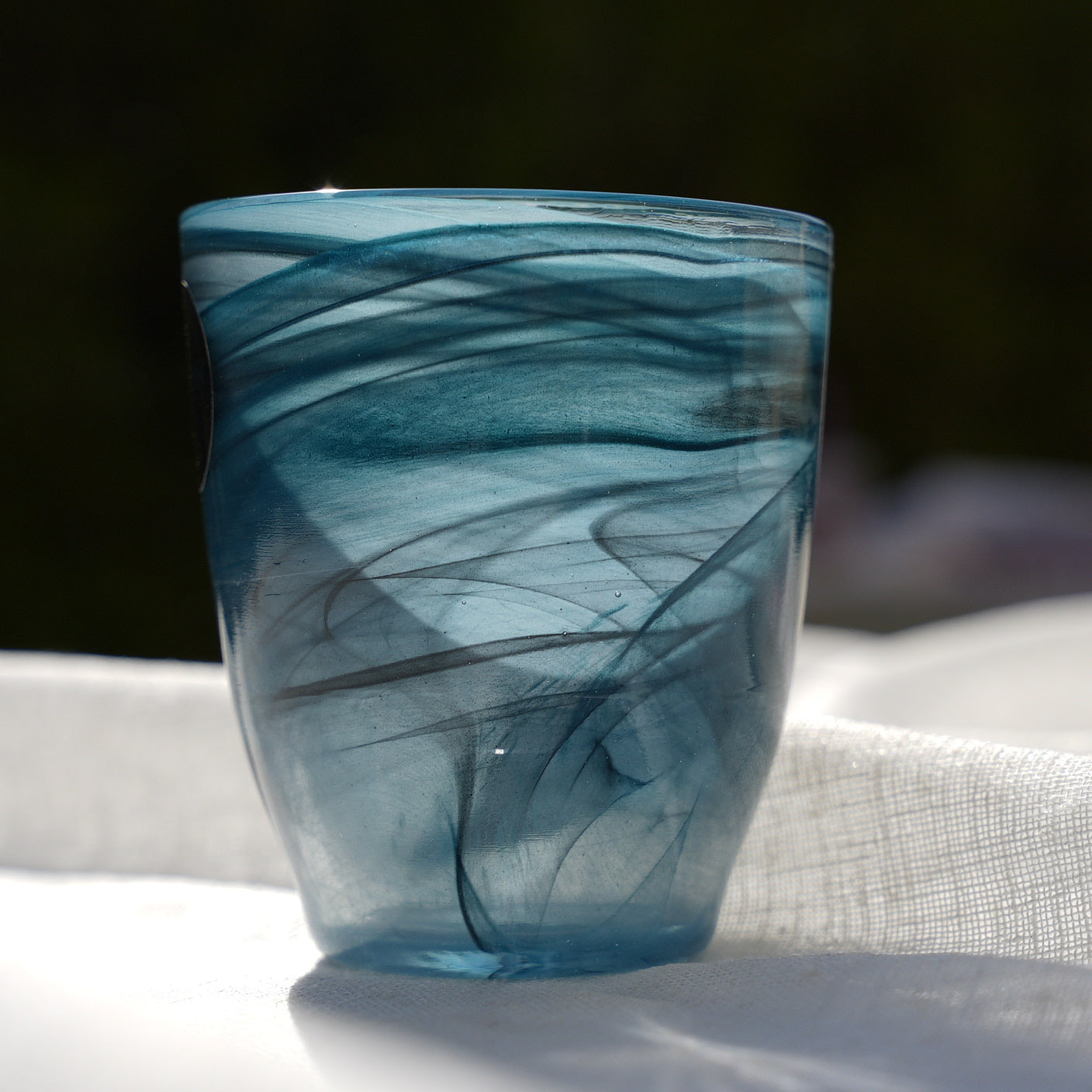Ocean Mist Glass Tumbler