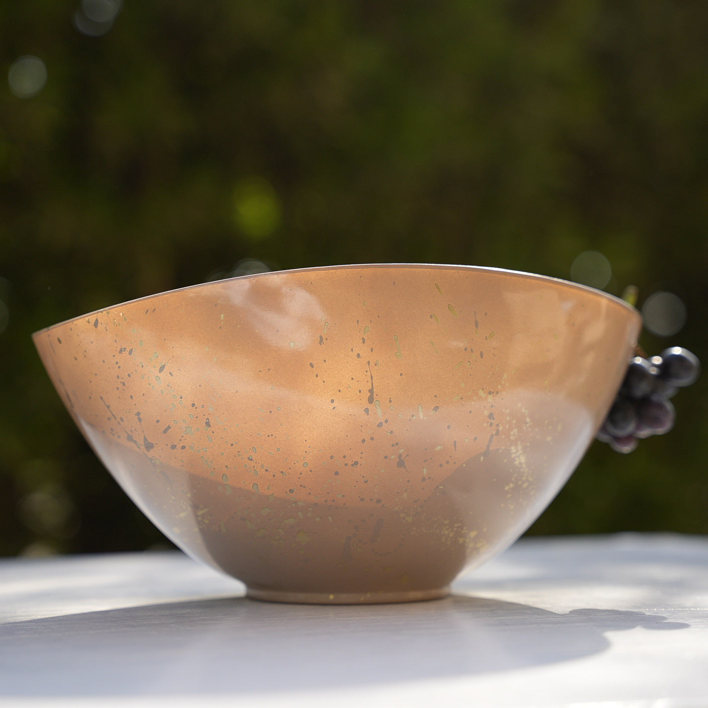Amber Eclipse Decorative Bowl