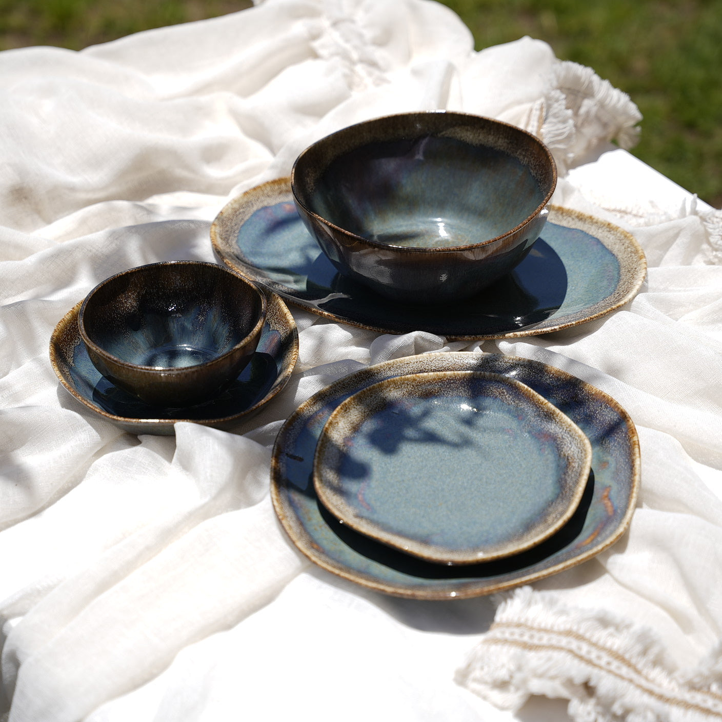 New Fancy Dinner Set (26 Piece)