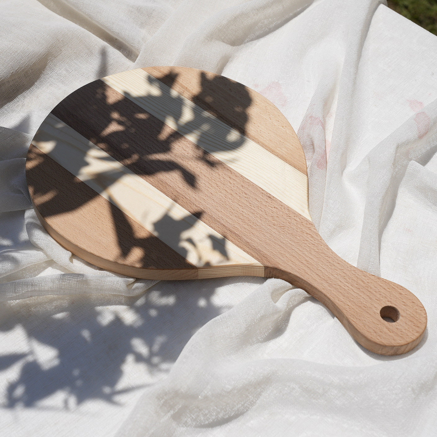 Rustic Round Chopping Board
