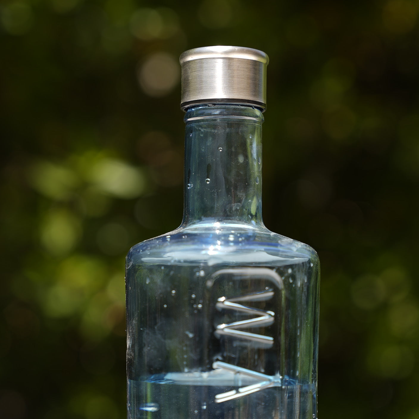 AquaPure Embossed Water Bottle