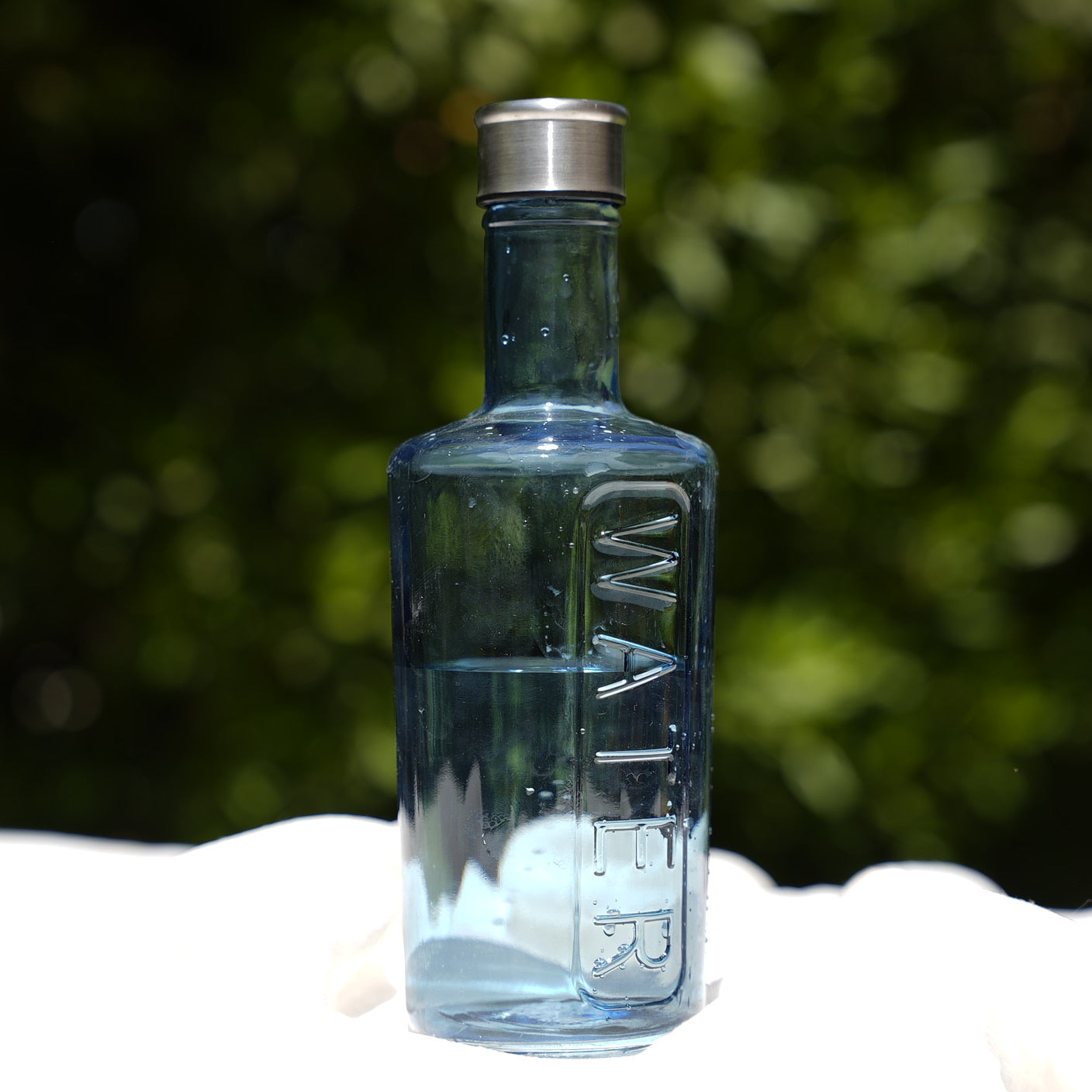 AquaPure Embossed Water Bottle