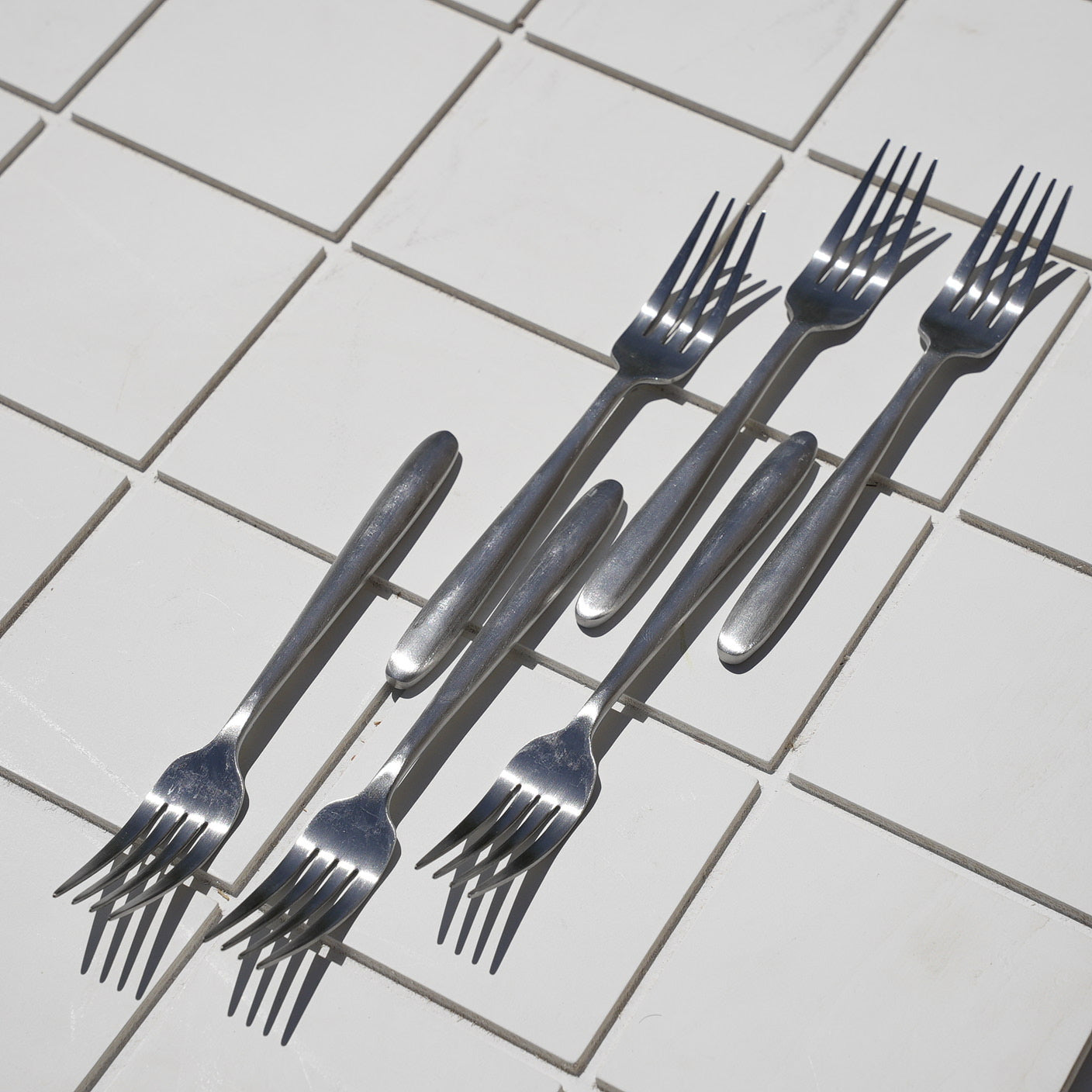 Small Silver Forks (Set of 6)