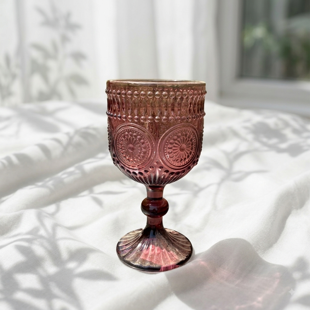 Diamond Glass Red (1 piece)