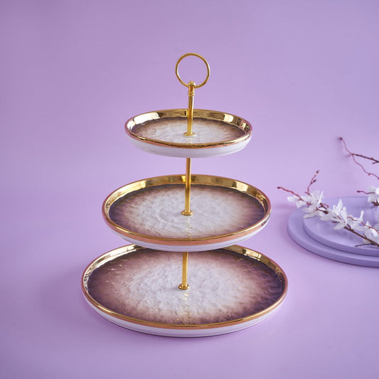 Porceline dessert stand