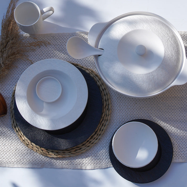 TactileElegance-Dinner Set (39 Piece)