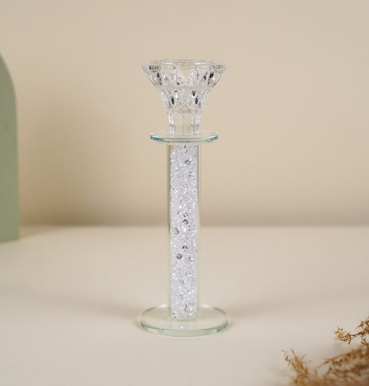 Crystal candle holder