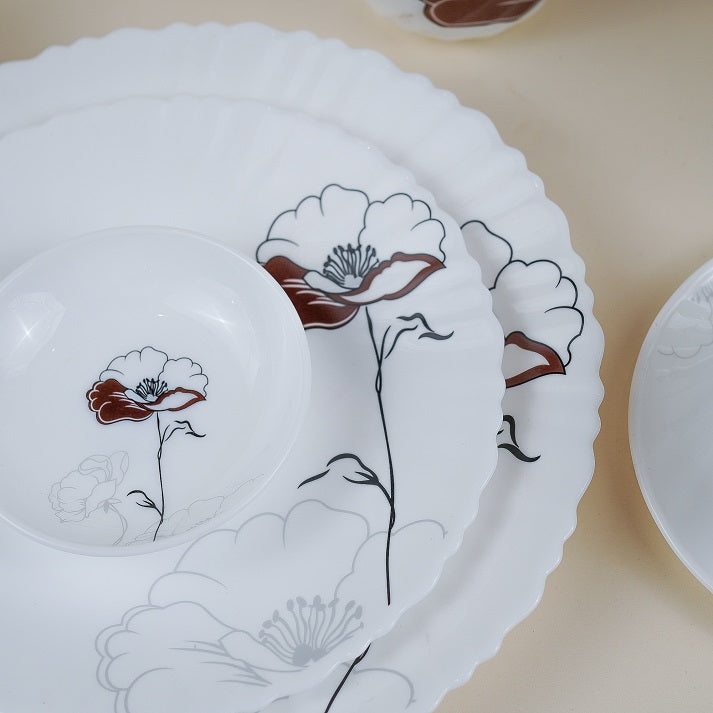 Flowery-dinner set