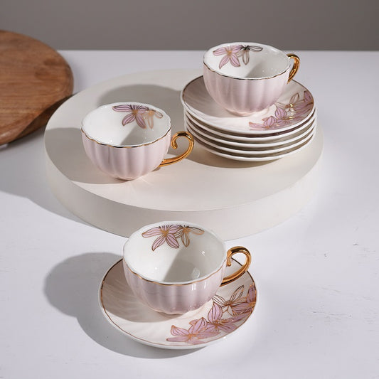 Ivory Bloom Coffe  Set