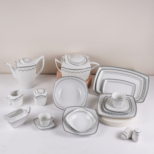 Silver Grace Dinner Set