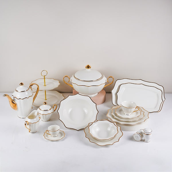 Elysian Radiance Porcelain Set