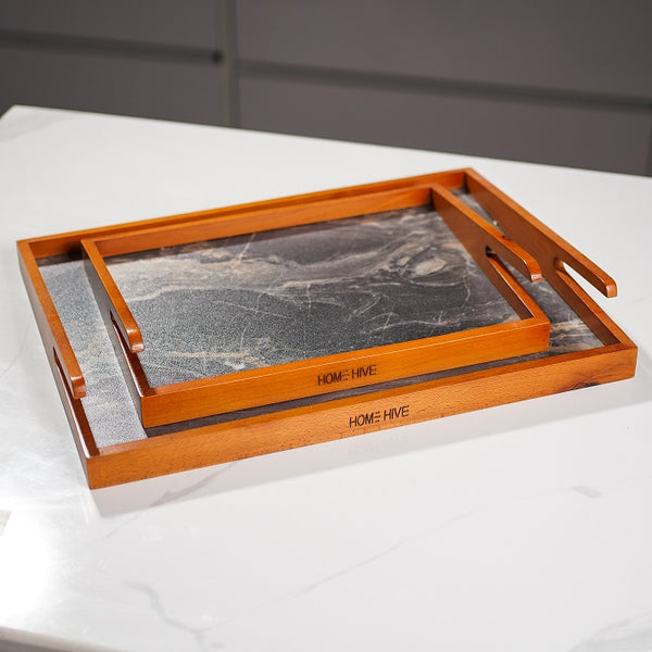 Marble Glow Serving-Trays