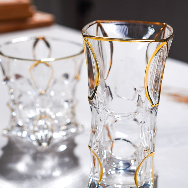 Golden Elegance - Glassware Set