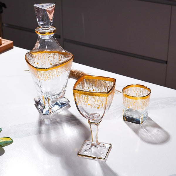 Golden Treasury Glassware Set