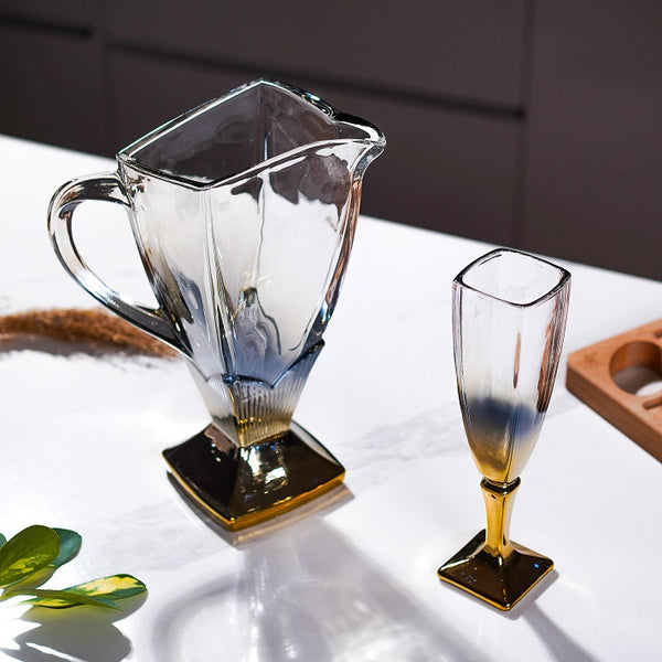 Opulent toasting - glass set