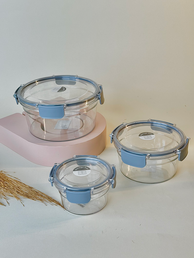 ClipLock Glass Storage Containers