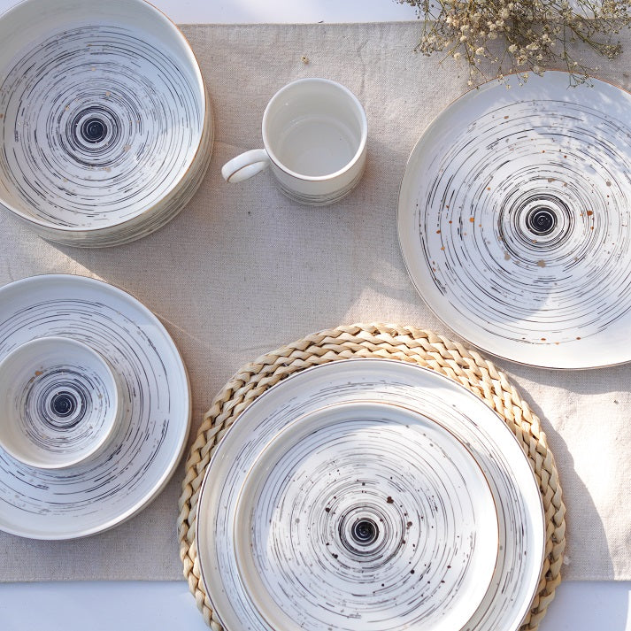 Mosaic Harmony Stoneware (32 Piece)