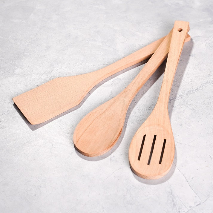 Wooden Utensil Trio (3 pieces)