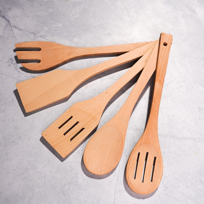 Wooden Utensil Set (5 Pieces)