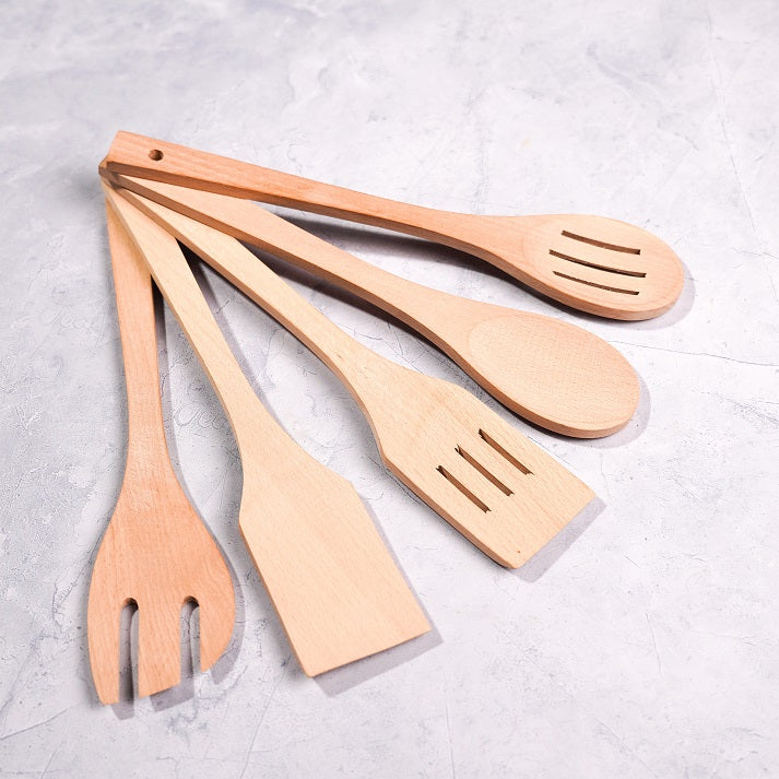 Wooden Utensil Set (5 Pieces)