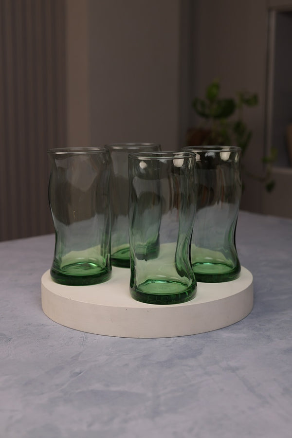 Forest Curve Glass Set (4 Pieces)
