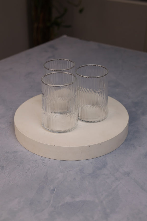 WaveLine Small Glass Set (3 Pieces)