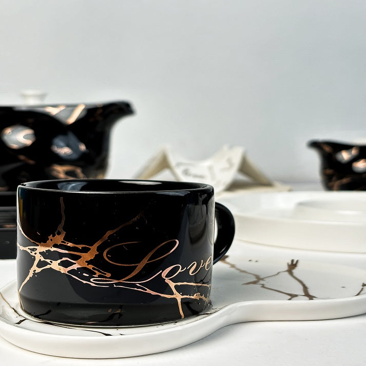 Marble Dream tea set