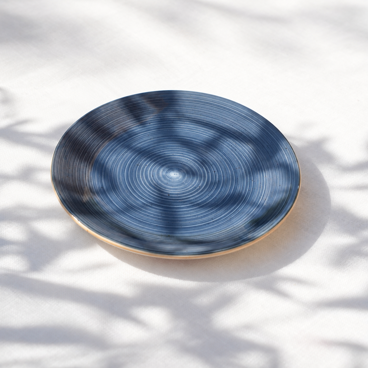 Ocean Ripple Medium Plate