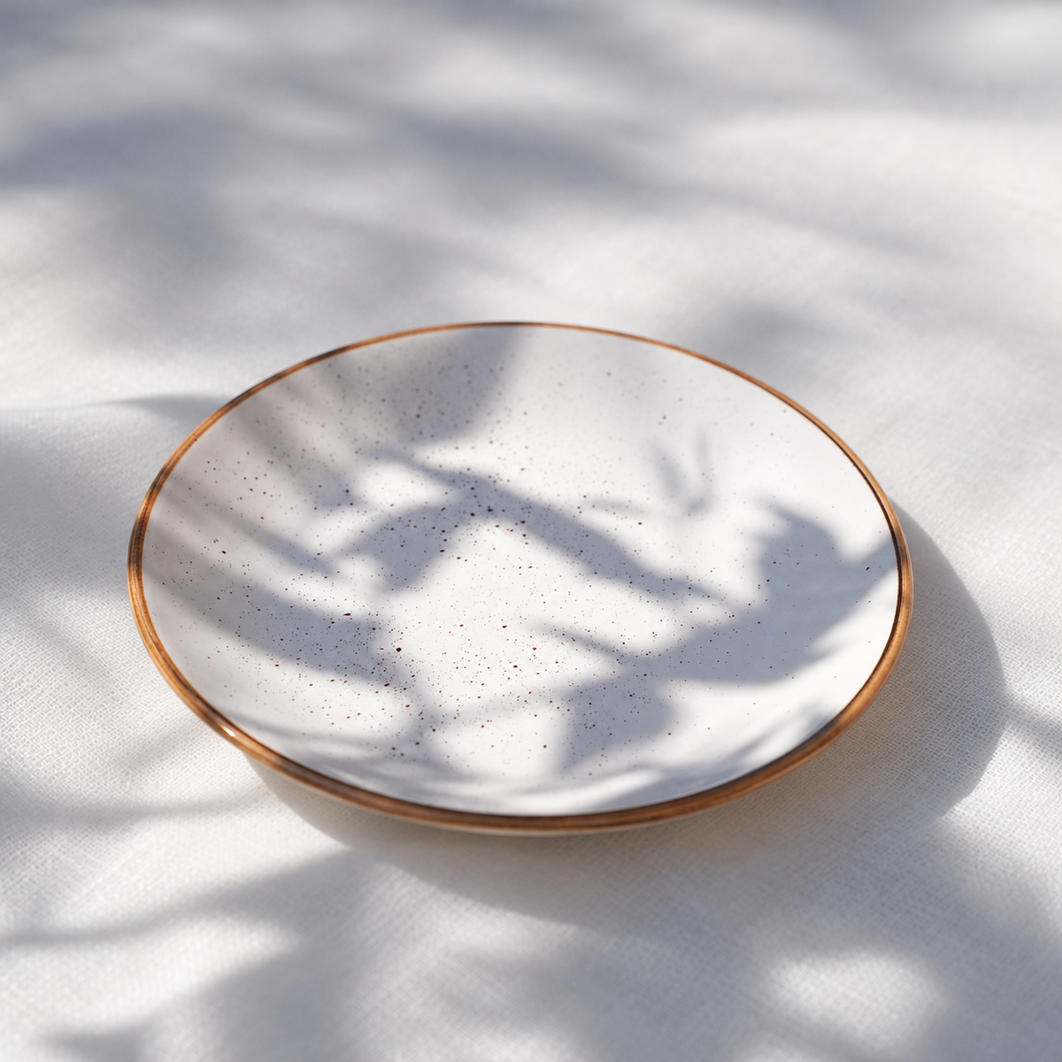Terra Speckle Medium Plate