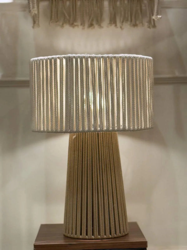 Cord Weave Lamp