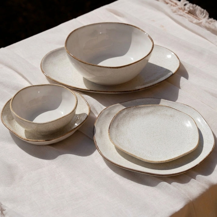 Lune Texture Dinner Set (26 Piece)