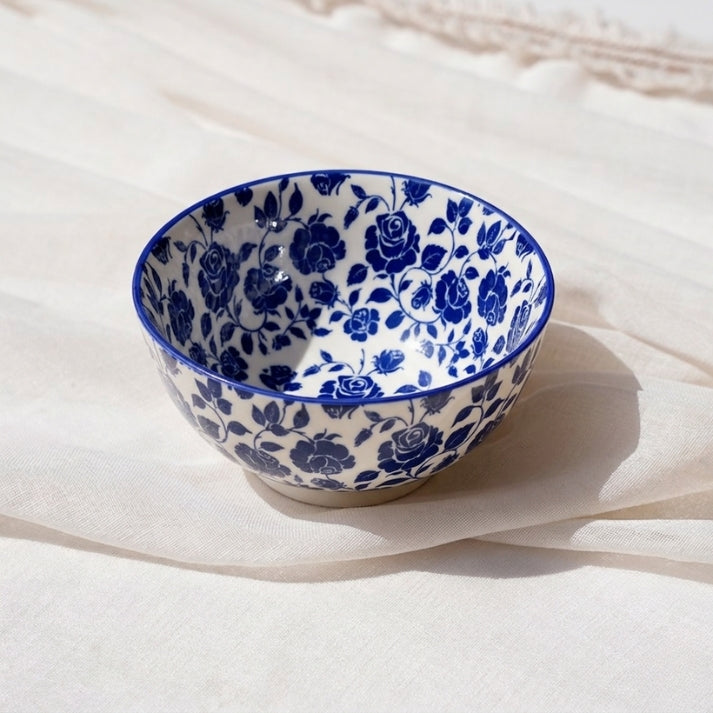 Blue Garden Salad Bowl
